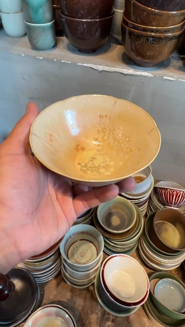 瓷5寸  花瓣碗福利款
