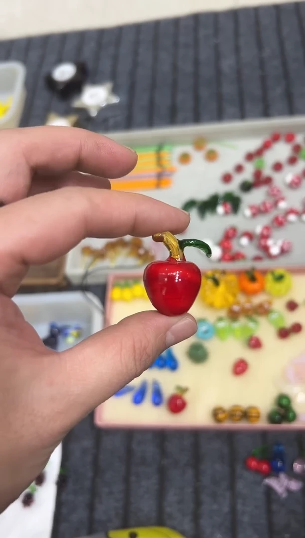 手工艺品琉璃苹果
