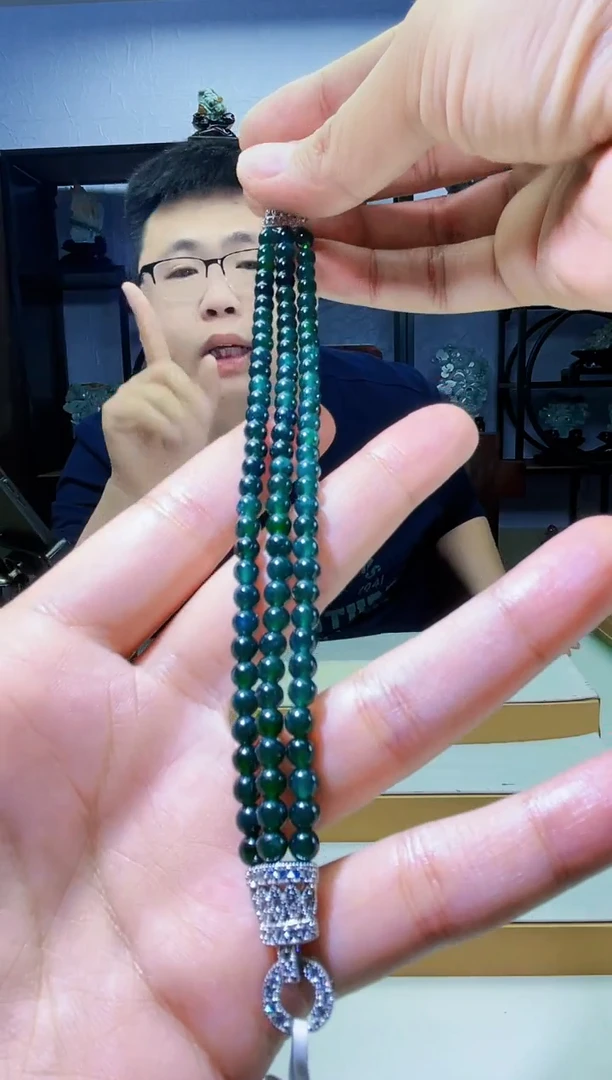 【闪购商品】翡翠颈饰未镶嵌02190010多样性发其一