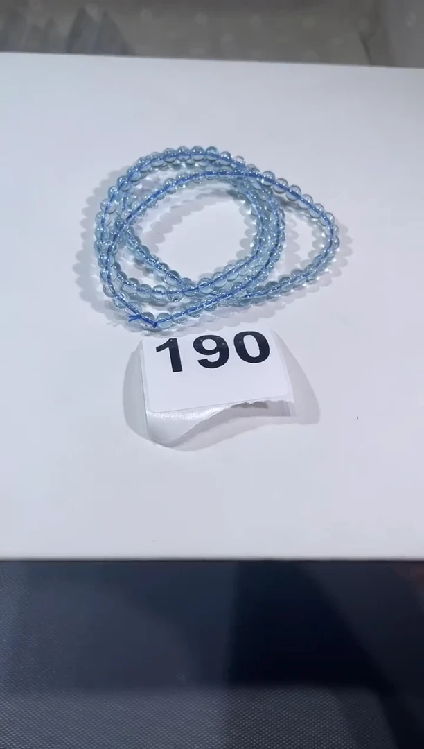 未镶嵌手链水晶A180 托帕石多圈 5