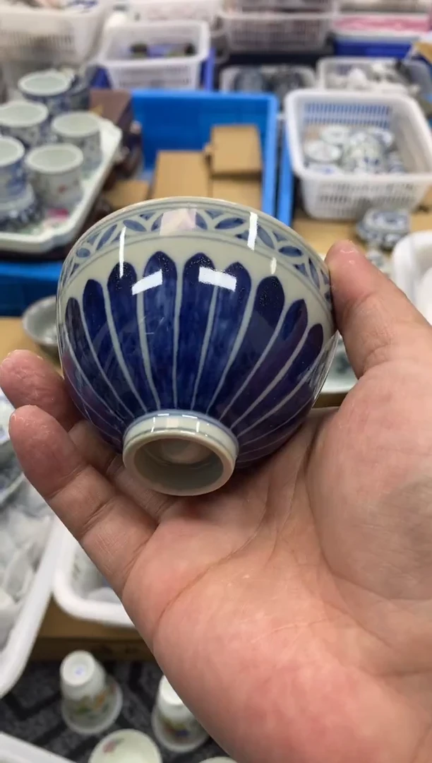 杯景德陶瓷茶具容量约80