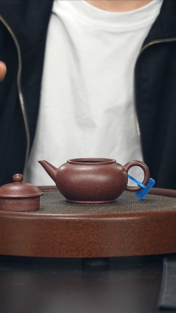 茶壶紫砂全手工微微瑕-447