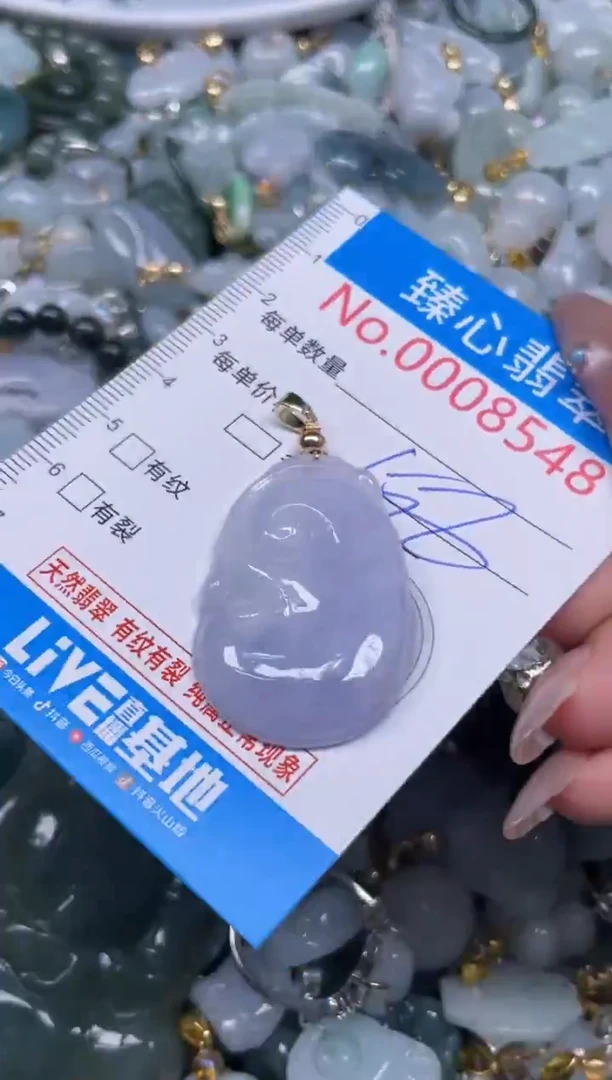 颈饰未镶嵌翡翠8548