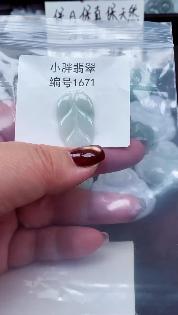 颈饰未镶嵌翡翠缅甸天然A货翡翠1671