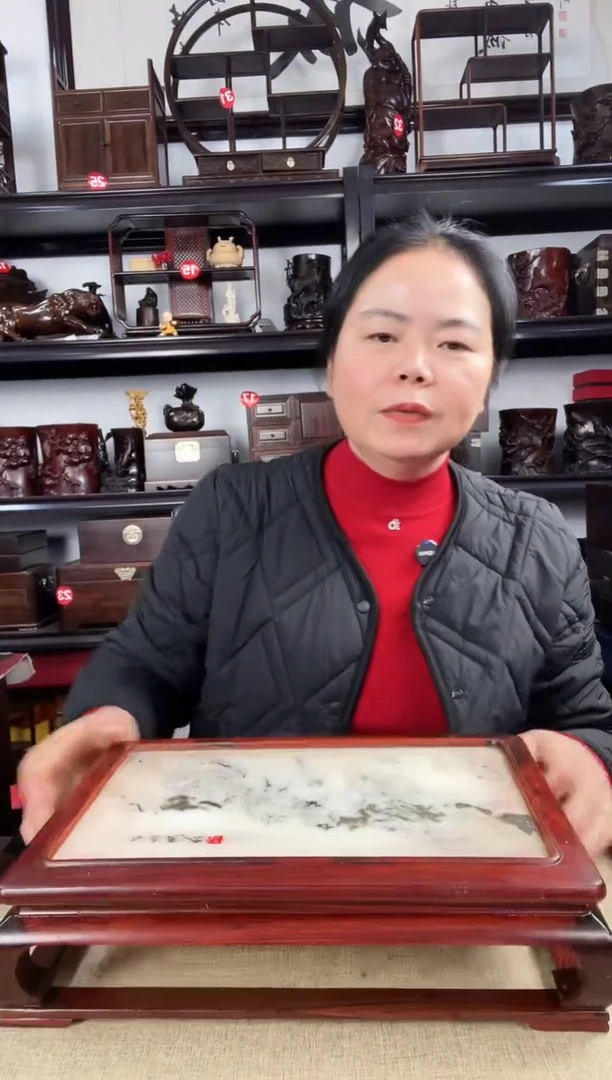 木老李红木工艺品791瑕疵