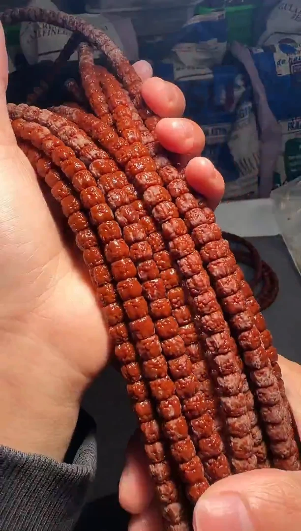 手串金刚菩提超头精挑龙切佛手108-8mm