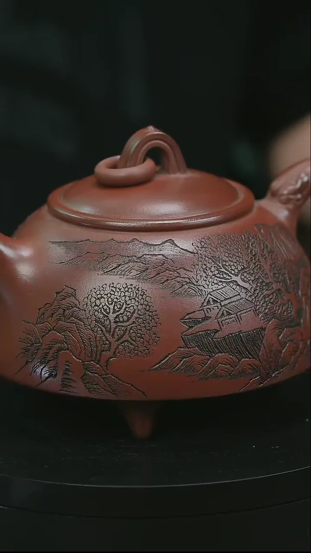 茶壶紫砂H1409顾建军紫砂壶