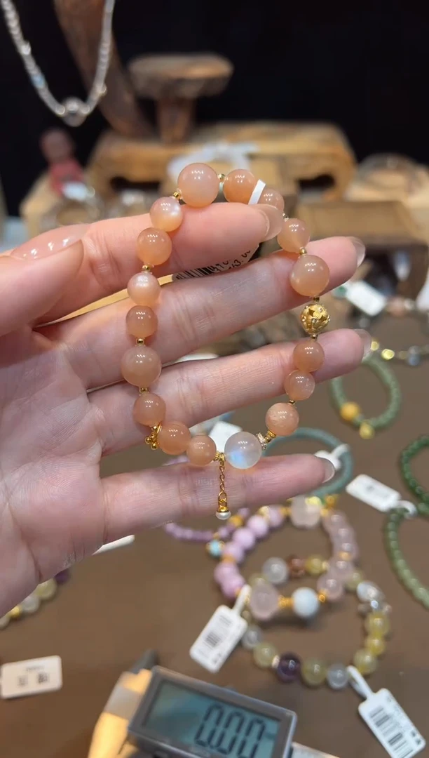 手链未镶嵌长石手饰@@D3162