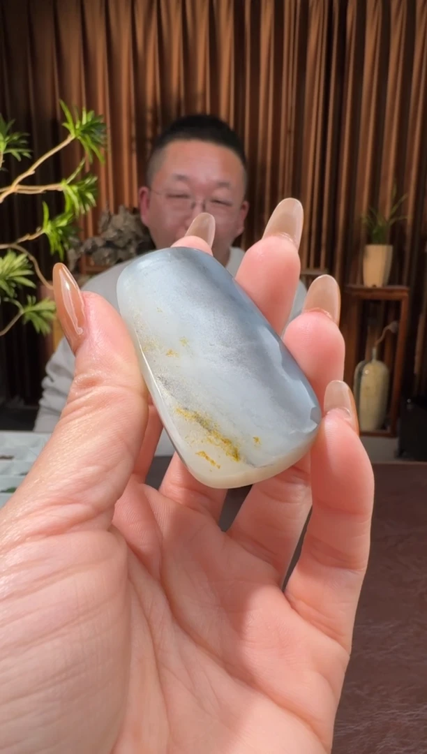 颈饰未镶嵌和田玉98海珠12.18多样性拍一发一