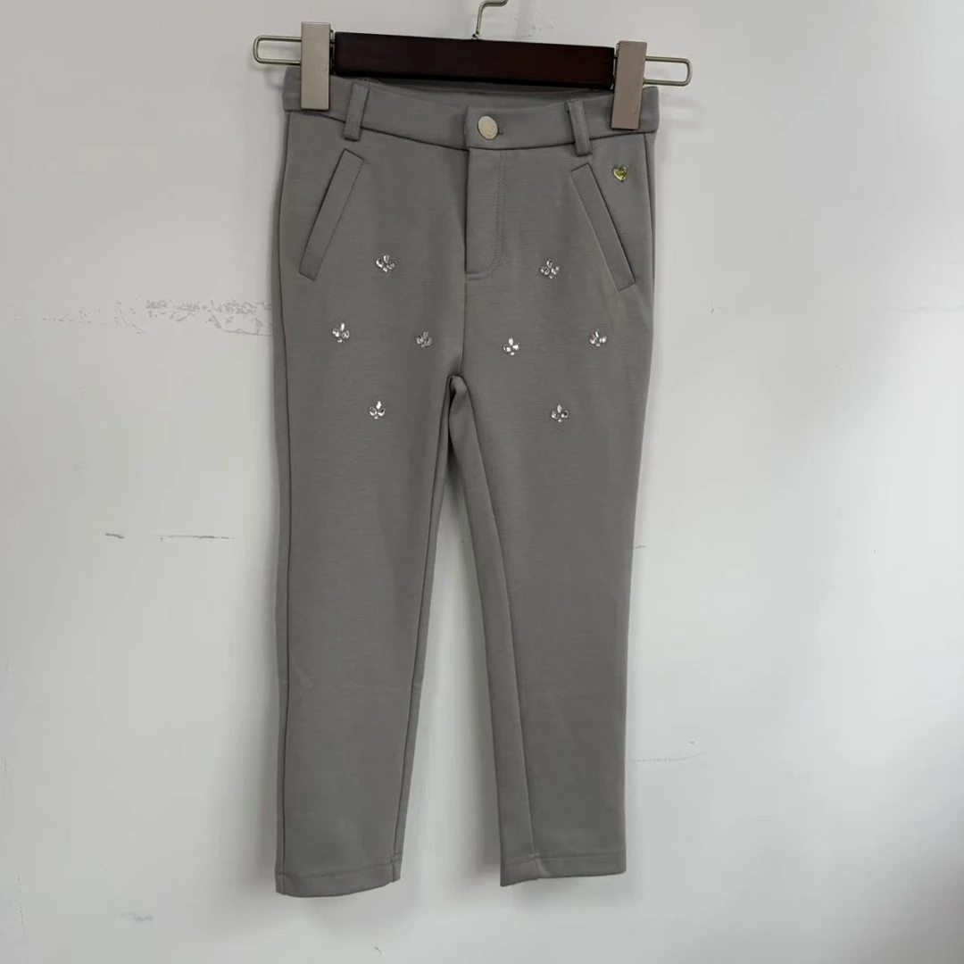 橘子女童针织长裤时尚休闲裤春秋 009