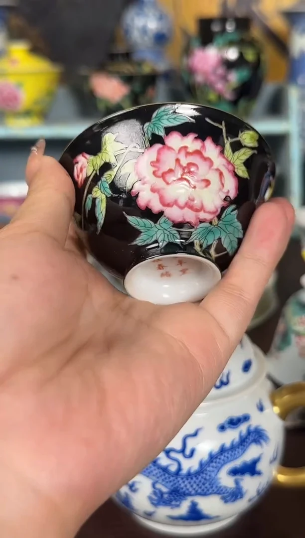 瓷片景德镇瓷器茶器茶杯