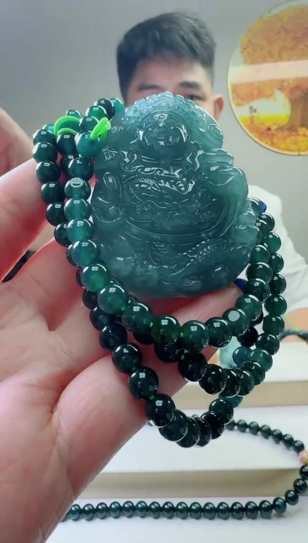 颈饰未镶嵌翡翠天然A货翡翠  多样性随机发其一