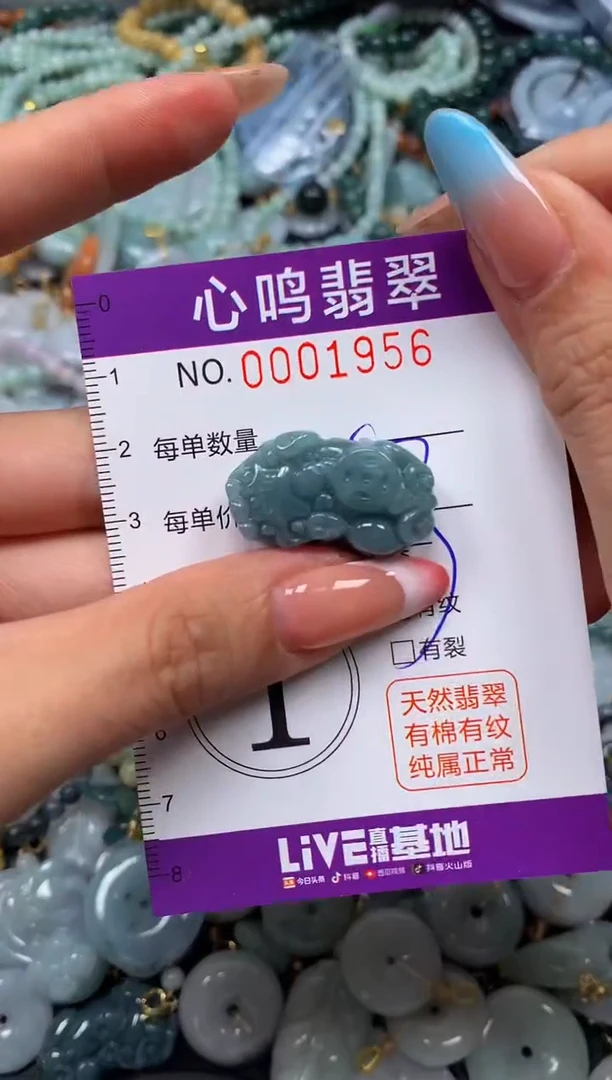 翡翠未镶嵌颈饰闪购001956