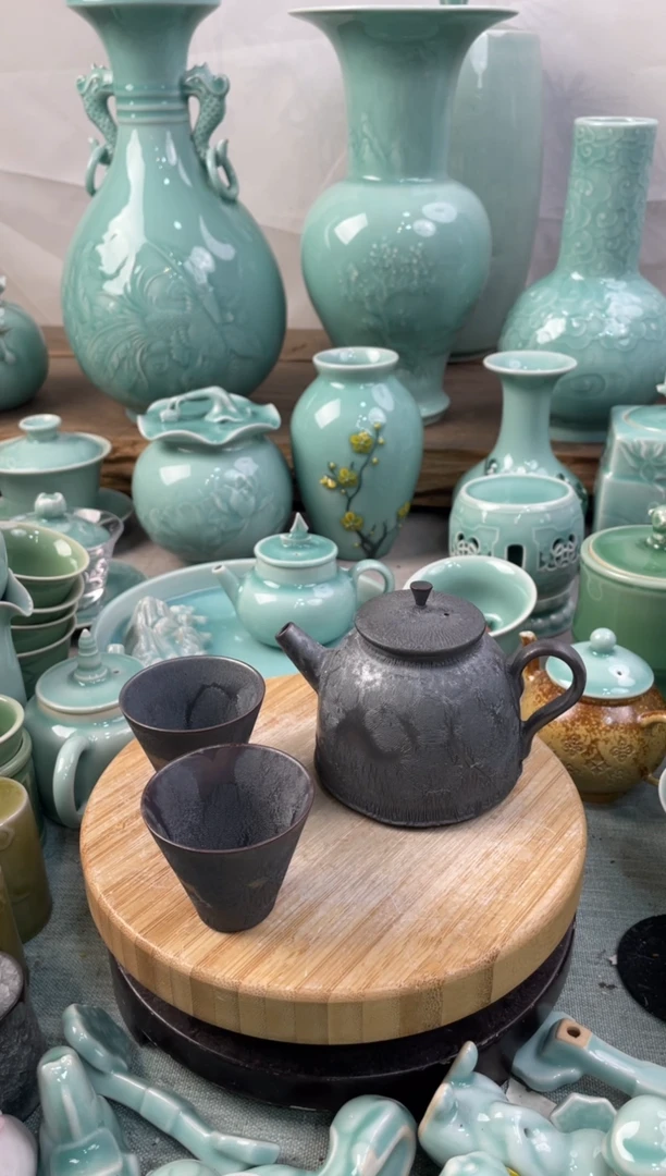 【闪购商品】特价福利 微瑕 慧仙青瓷