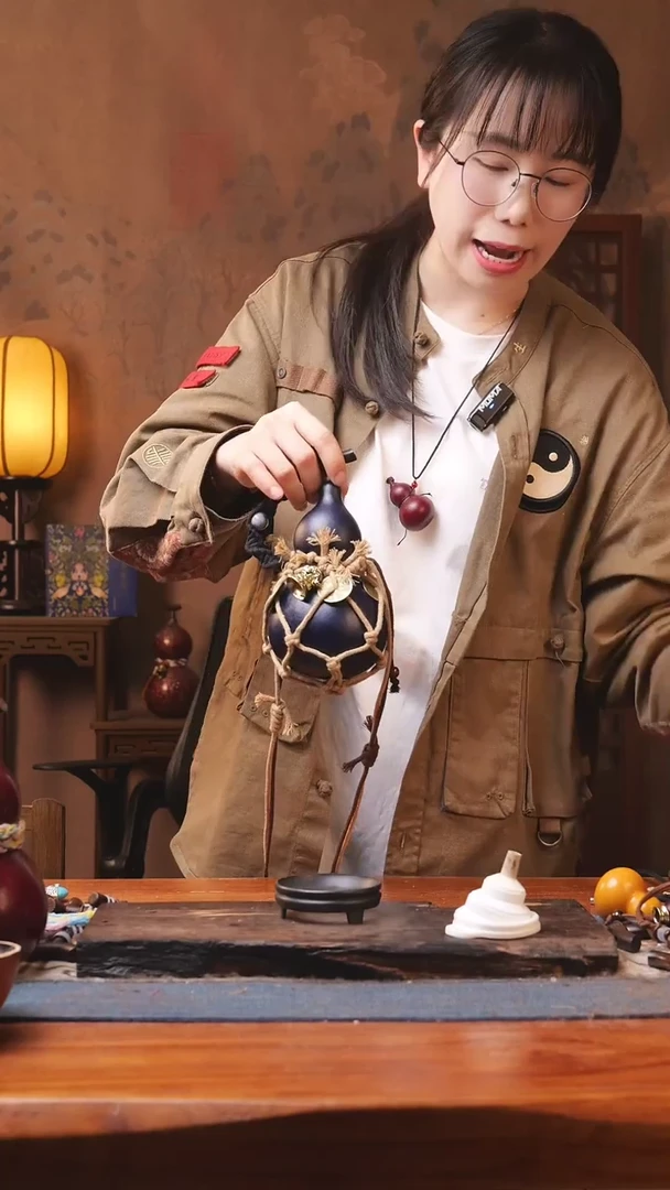 【闪购商品】336号精品大漆葫芦防腐防渗装水茶酒