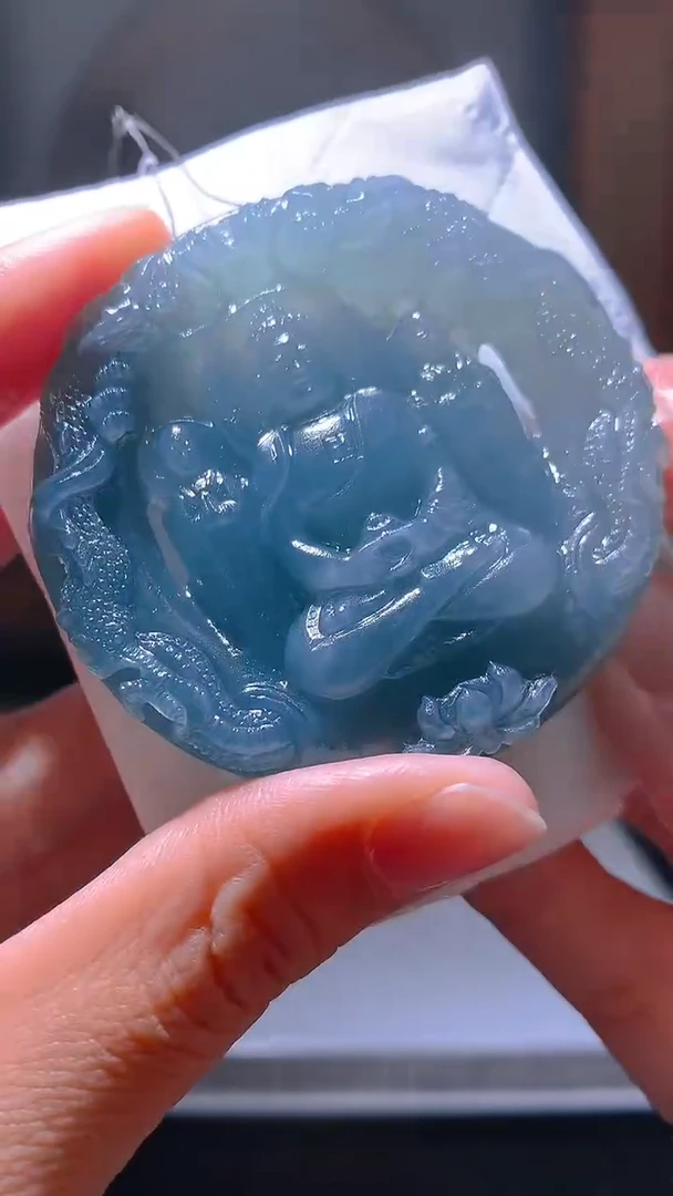 定制翡翠未镶嵌毛货闪购链接ZZL030带珠链