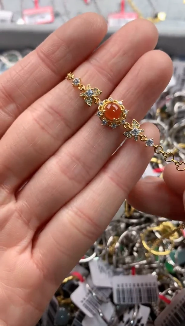 银S925镶嵌戒指翡翠222    5