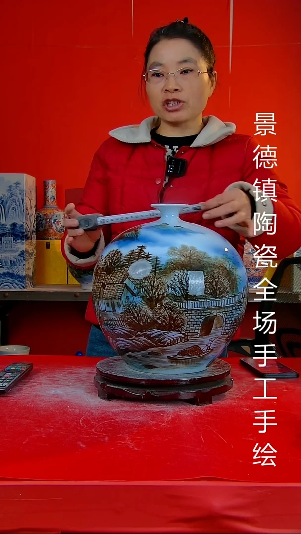 摆件陶瓷景德镇陶瓷 全场手工手绘
