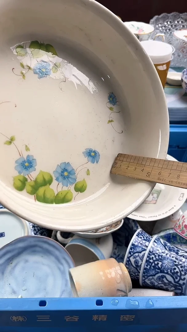 瓷片乘**心英歌瓷器满19.9包邮