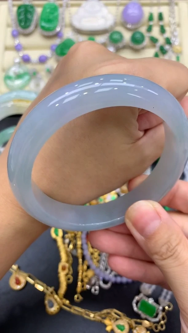 翡翠手镯未镶嵌503-中国好珍宝