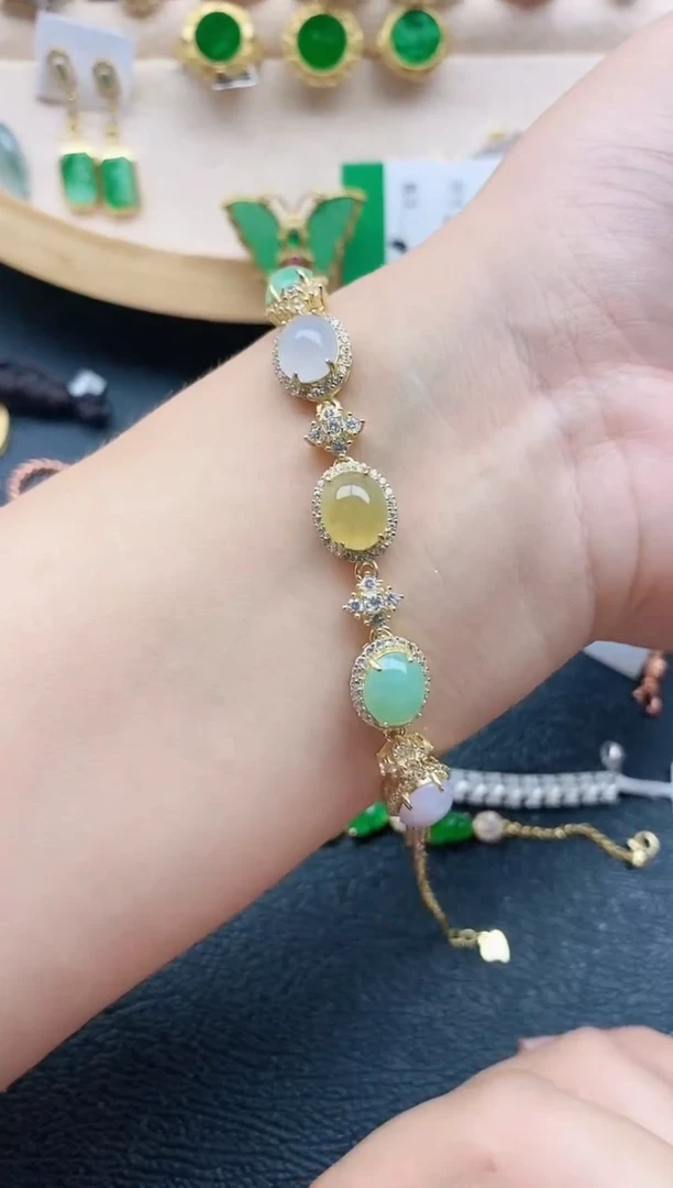 翡翠戒指银S925镶嵌11111