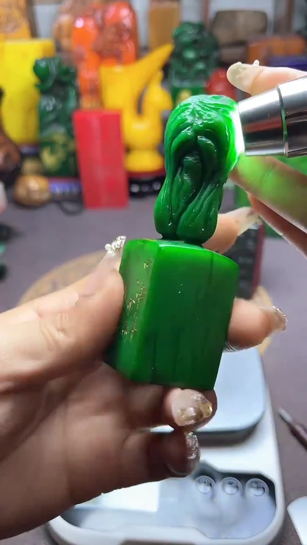 寿山石印石纯天然石料