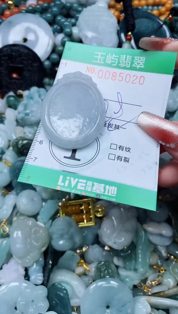 【闪购商品】翡翠颈饰未镶嵌闪购0085020多样性发其一