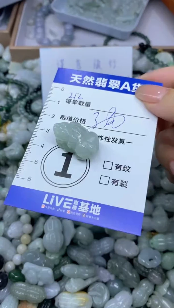 颈饰未镶嵌翡翠天然翡翠A货批量多样性发一件