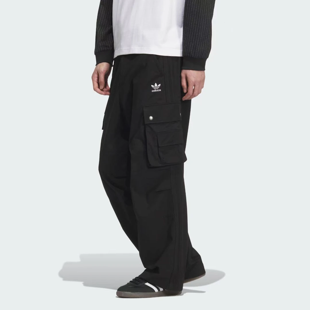 adidas MULTI POCKET TROUSERS 梭织多口袋宽松运动裤KC2631