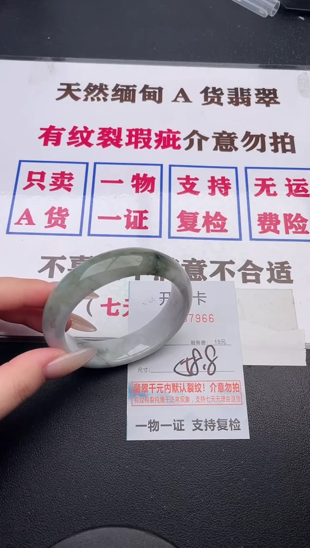 未镶嵌手镯翡翠66