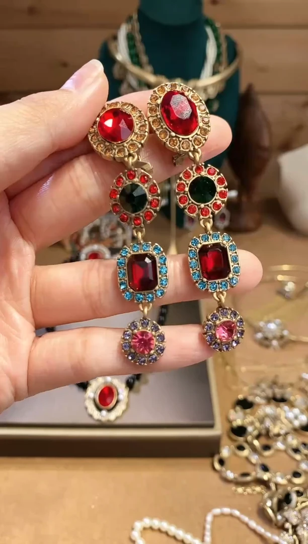 合金合成立方氧化锆合金中古饰品