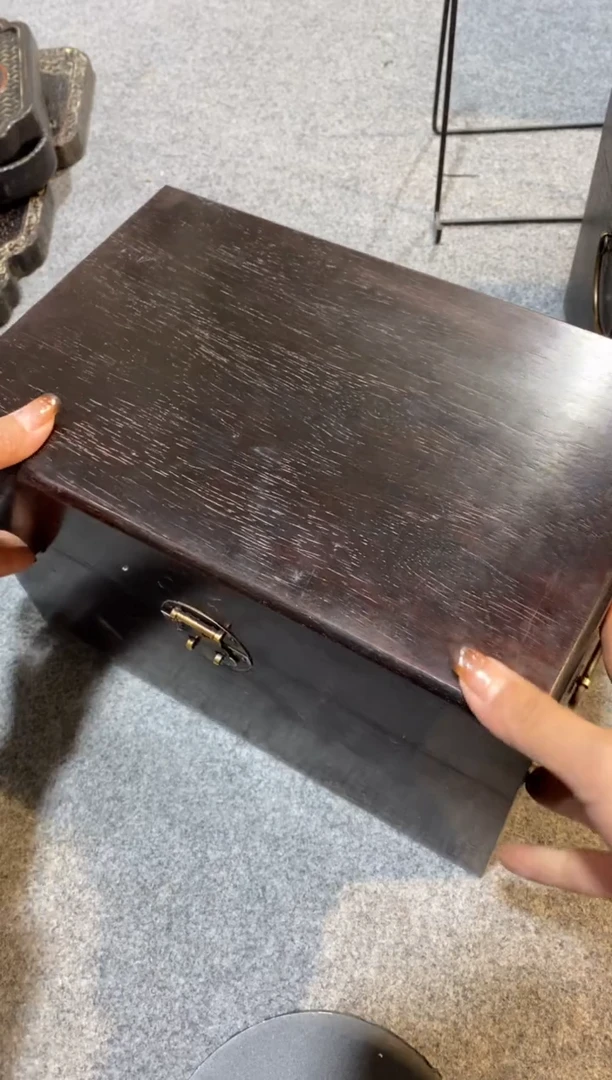 木紫檀拆件雕刻板以直播间实物为准微瑕老物件