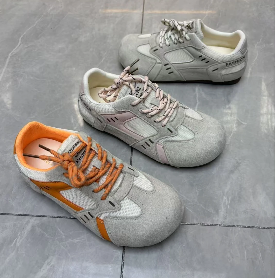 823【小众德训鞋】韩版轻便透气网状休闲运动鞋