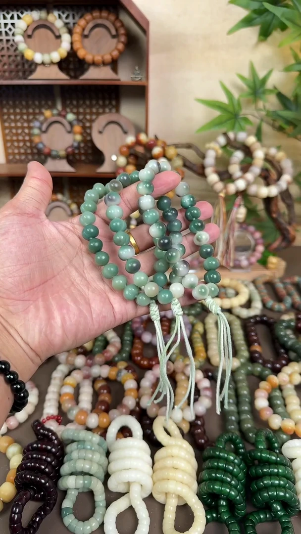 吊坠菩提根/象牙果琉璃盏屁桃手持可做手机链（备珠）