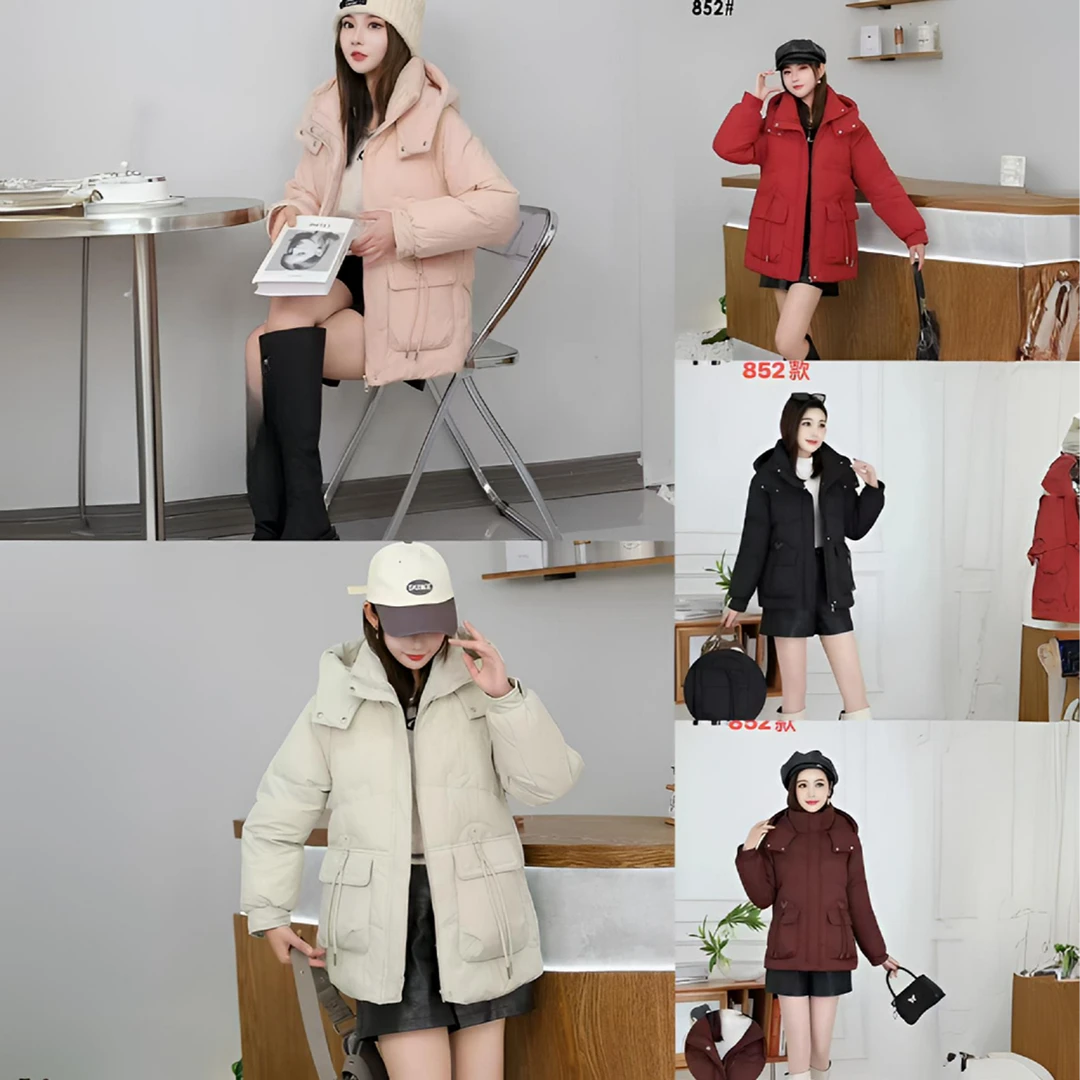 玲子家 852 款连帽外套