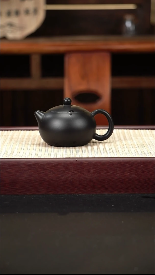 茶壶紫砂还原烧 扁西施