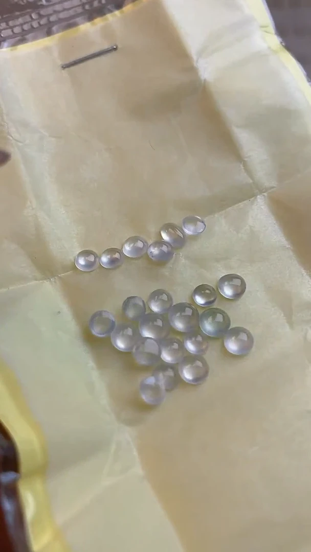 【闪购商品】翡翠耳饰未镶嵌天然A货翡翠7