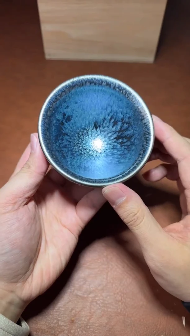 茶盏建窑建盏百花盏