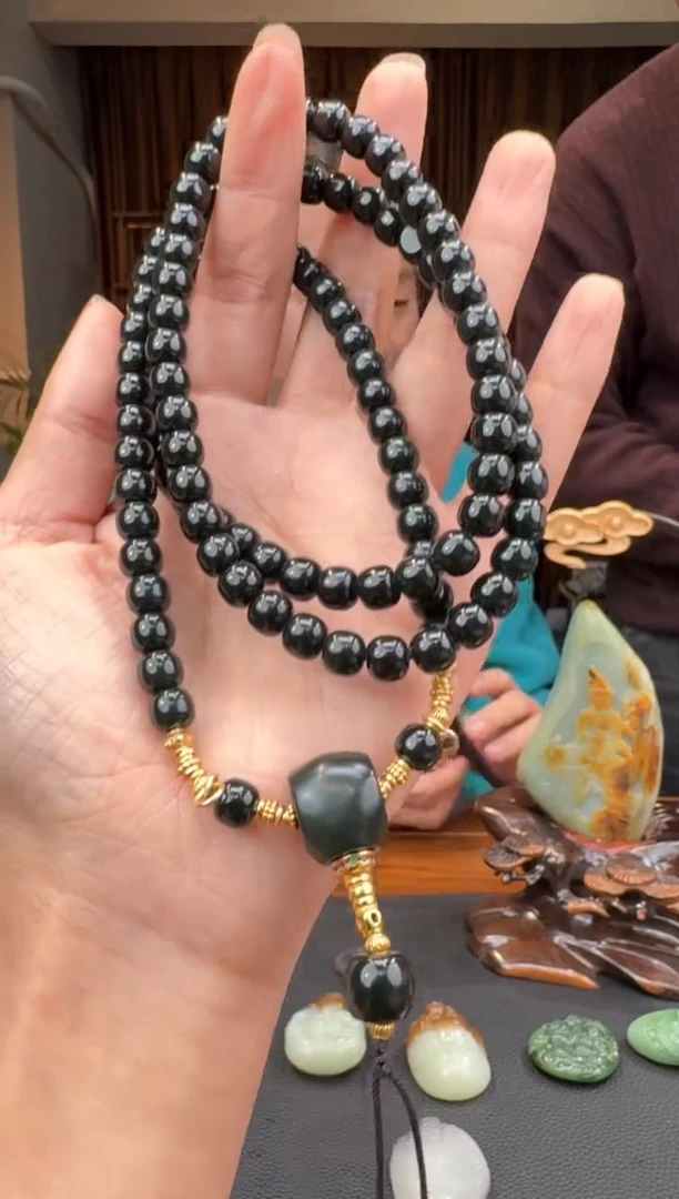 【闪购商品】和田玉128银S925镶嵌2.2巴哥多样性发货