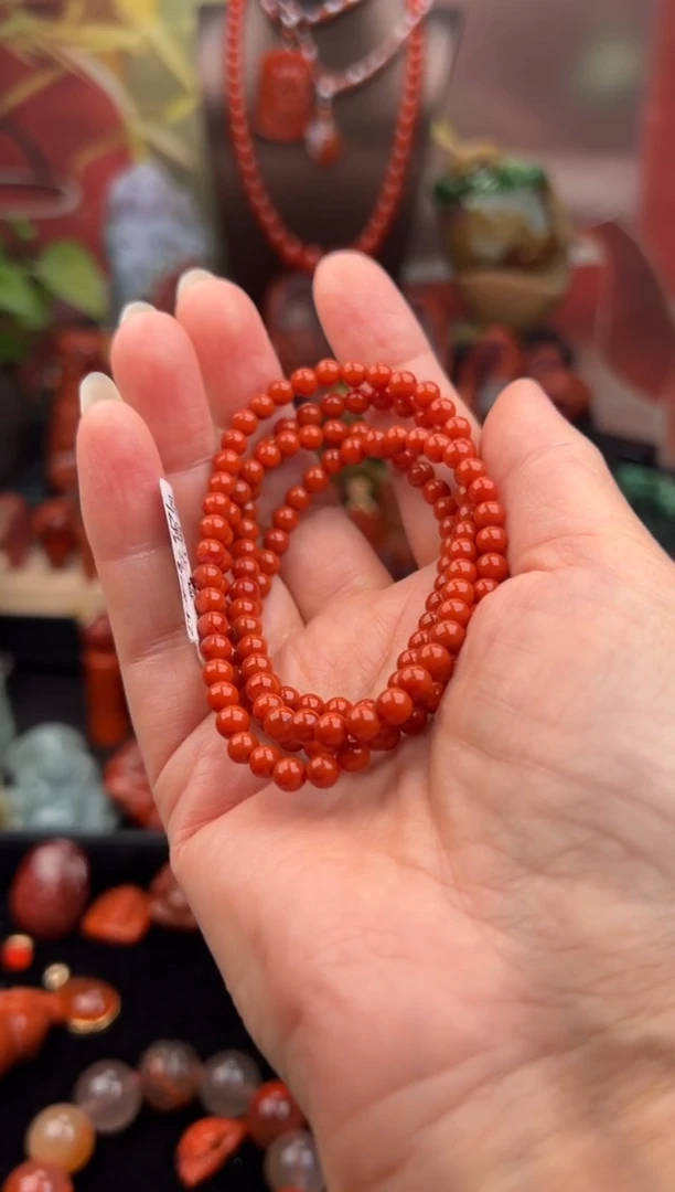 未镶嵌手链南红玛瑙小*手串