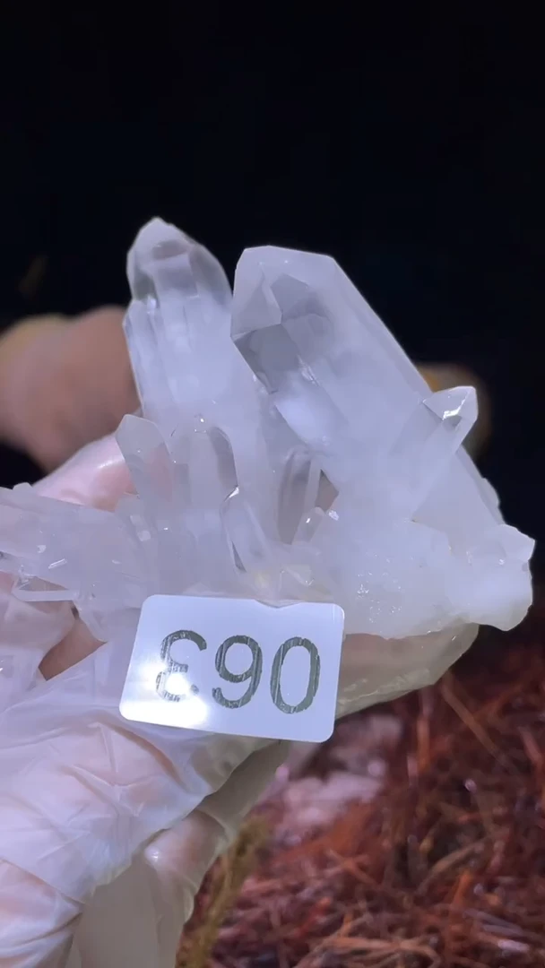 未镶嵌珠宝半成品水晶晶簇-63