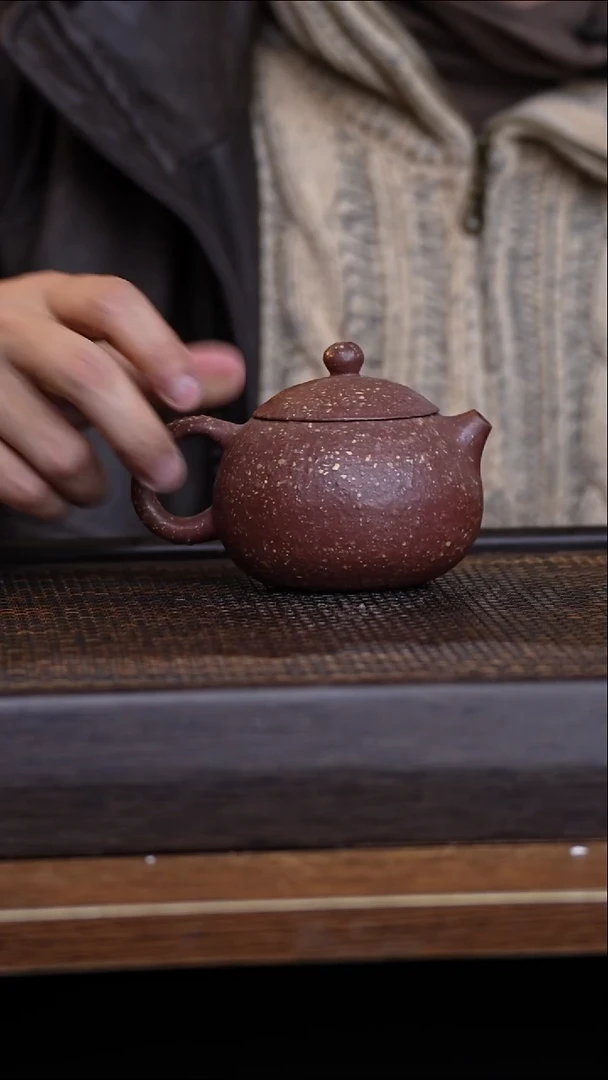 茶壶紫砂宜兴手工原矿紫砂壶001