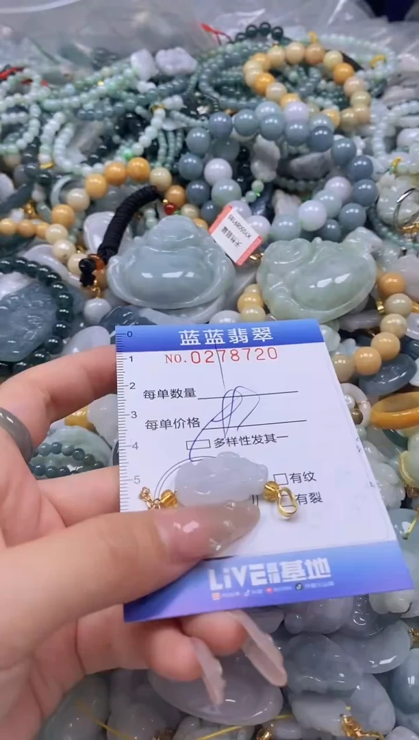 翡翠未镶嵌颈饰闪购0278720多样性发其一