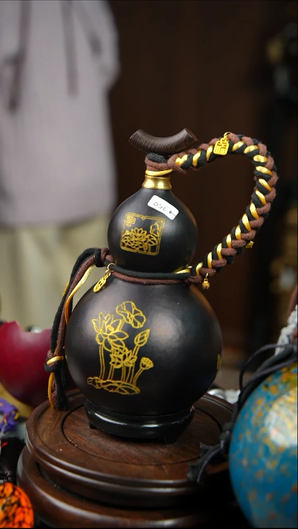 359号600ml左右非遗大漆酒葫芦