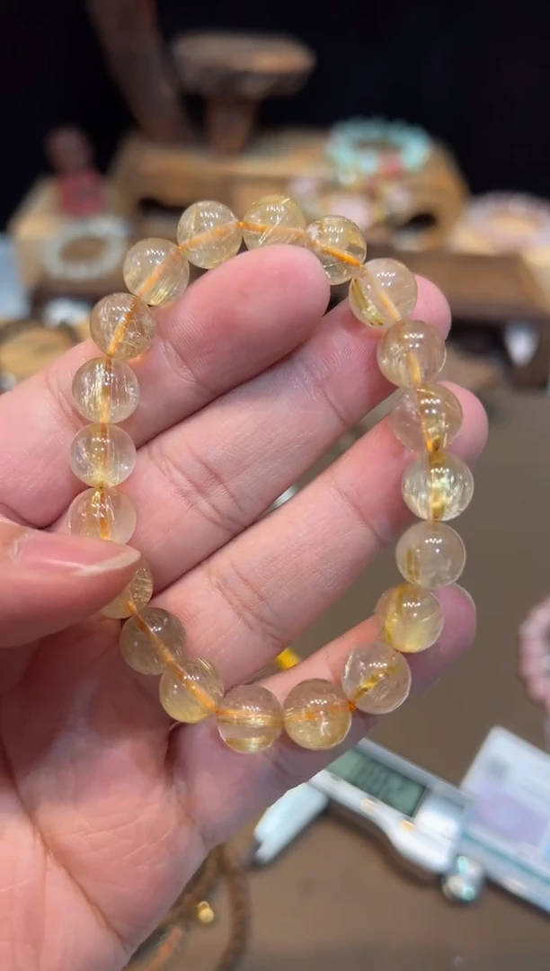 【闪购商品】水晶手链未镶嵌9mm+手饰@@559G