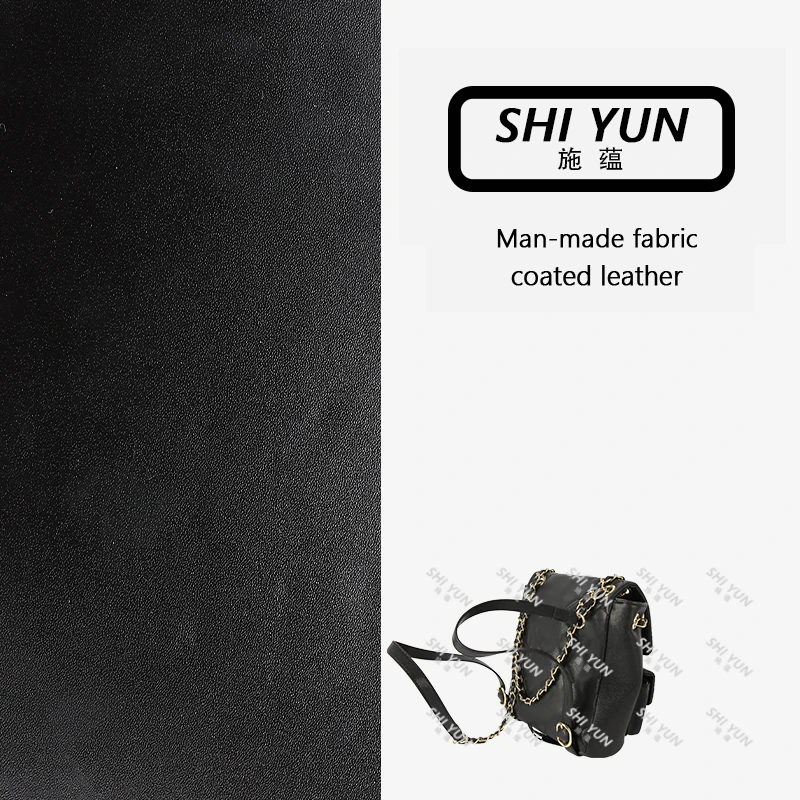 SHIYUN/施蕴黑色高定双肩背包34192