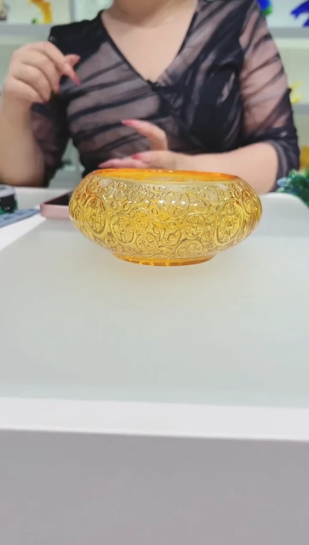 琉璃手工艺品古法琉璃日进斗金