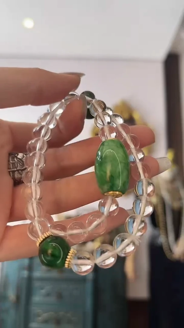 未镶嵌手链翡翠翡翠A407