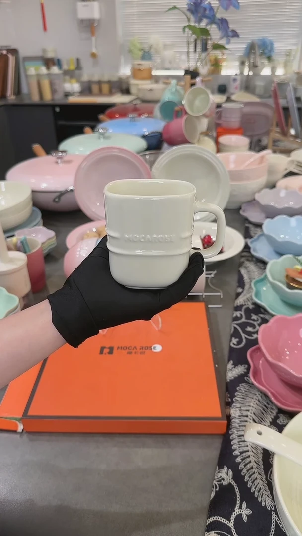 【闪购商品】瓷奶油白300毫升-1个