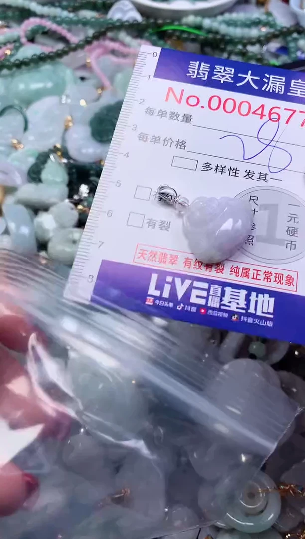 颈饰未镶嵌翡翠4677